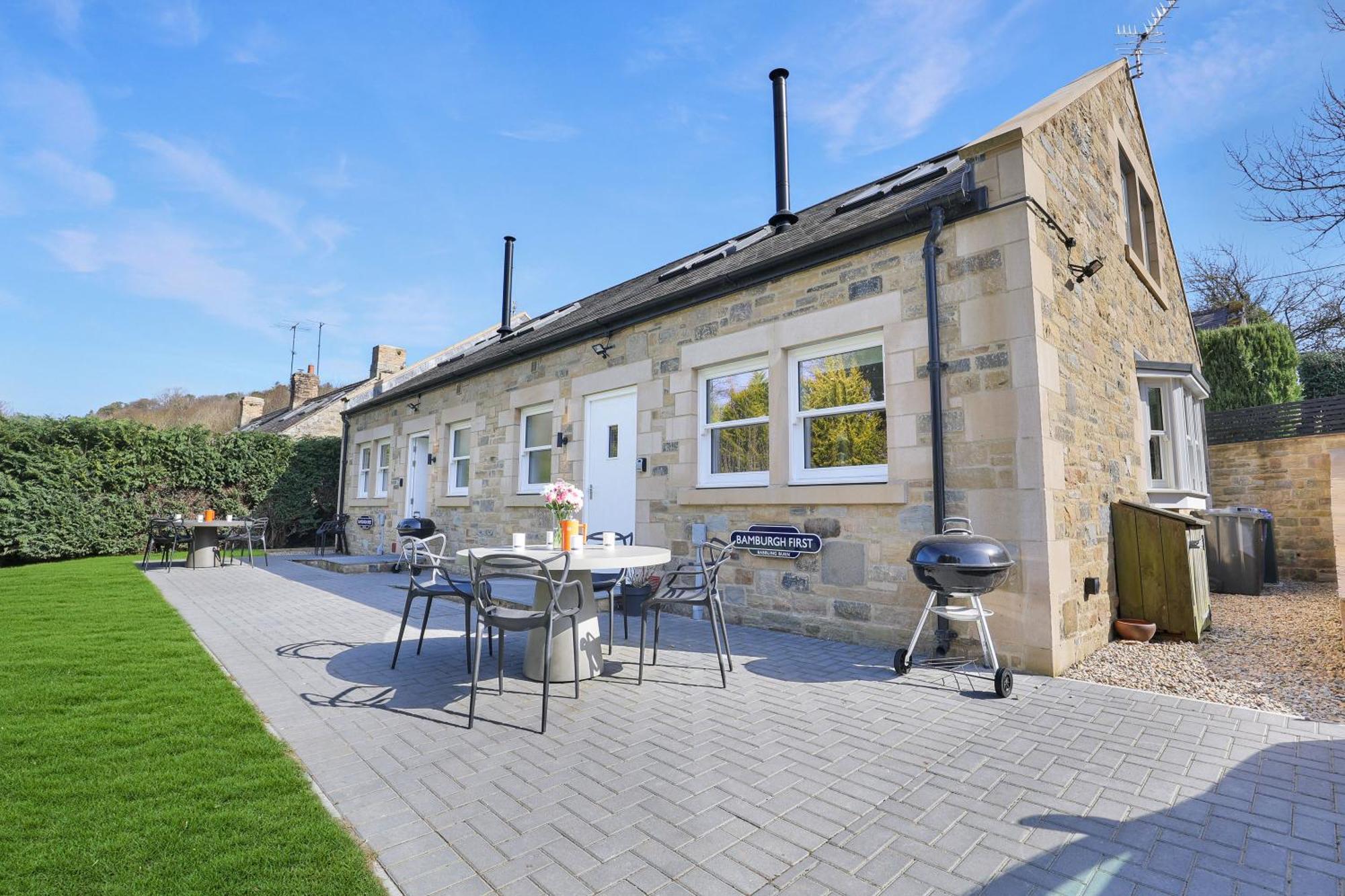 Babbling Burn Cottage - North East Escapes Bamburgh Eksteriør billede